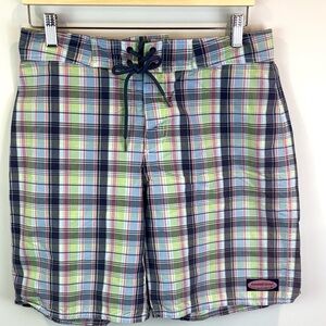 Vineyard Vines Multicolor Plaid board shorts size 30